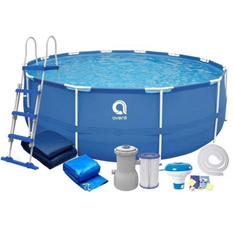 Viking Choice - Avenli - Piscina 450X122Cm - Con Bomba De Filtrado - Completa