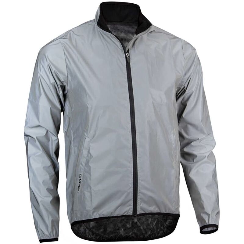 

Avento Chaqueta de correr reflectante para hombre XXL 74RC-ZIL-XXL - Plateado