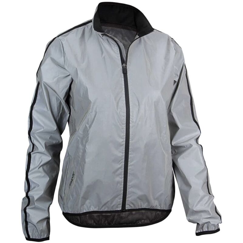 

Avento Chaqueta de correr reflectante para mujer 36 74RB-ZIL-36 - Plateado