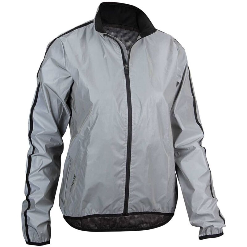 

Avento Chaqueta de correr reflectante para mujer 44 74RB-ZIL-44 - Plateado