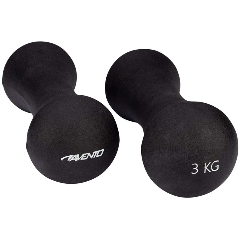 

Avento Juego de pesas de mano Bone 2x3 kg negro