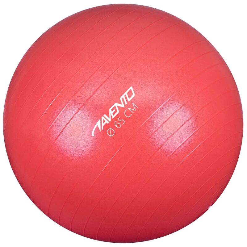 

Avento Pelota de fitness/gimnasio 65 cm diámetro rosa