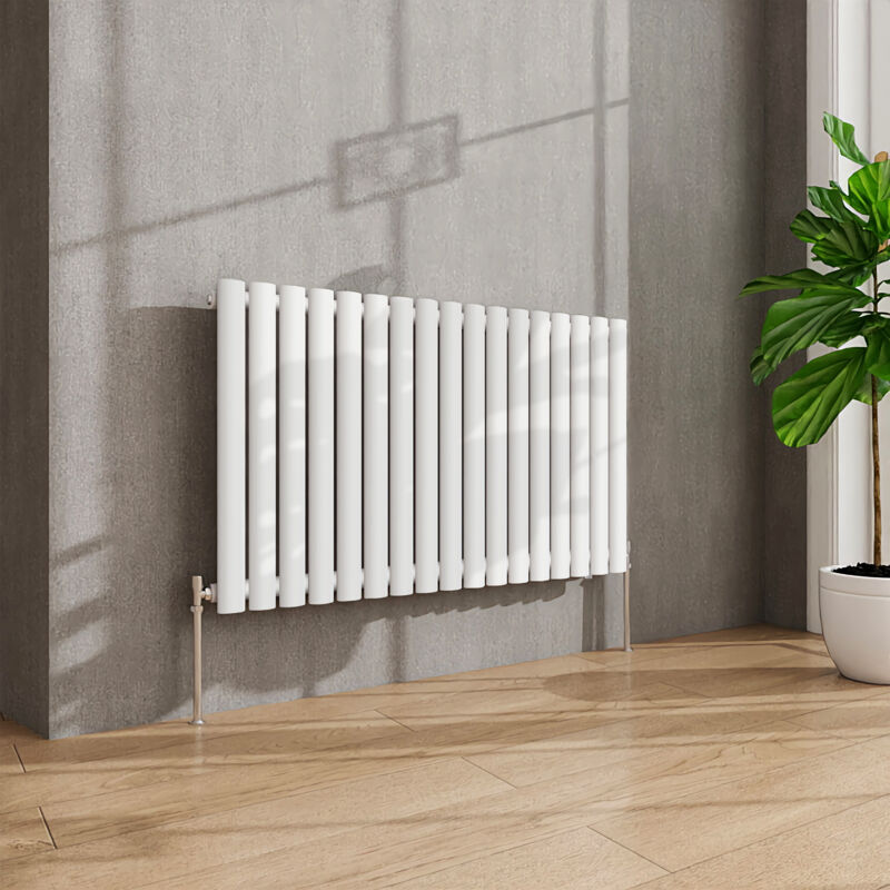 Image of AVER-GROWTH White Radiator Horizontal Oval Column&hellip;