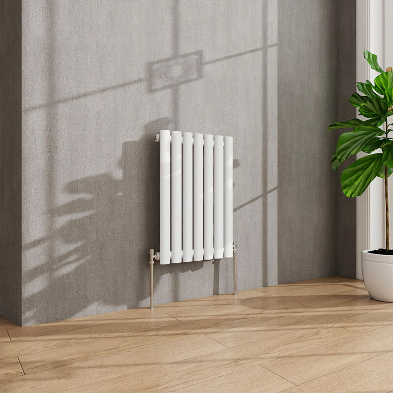 Image of AVER-GROWTH White Radiator Horizontal Oval Column&hellip;
