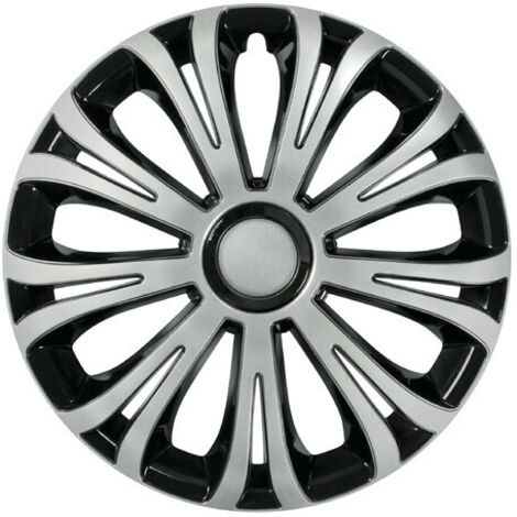 Avera Silver & Black - Set 4 copricerchi - Ø 13"
