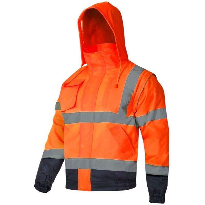 Lahti-Pro Veste de sécurité orange taille 2XL