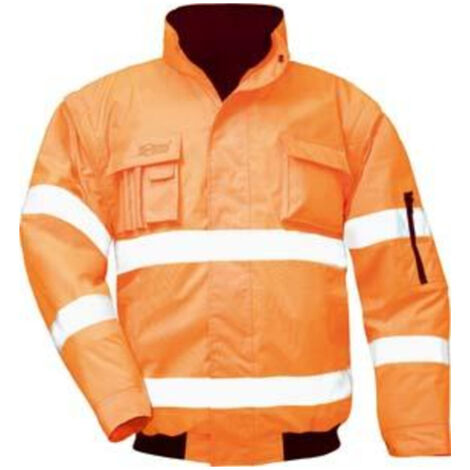 Avertissement veste de pilote Tom, taille 3XL, orange