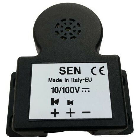 Avertisseur acoustique marche arrière multi-tension