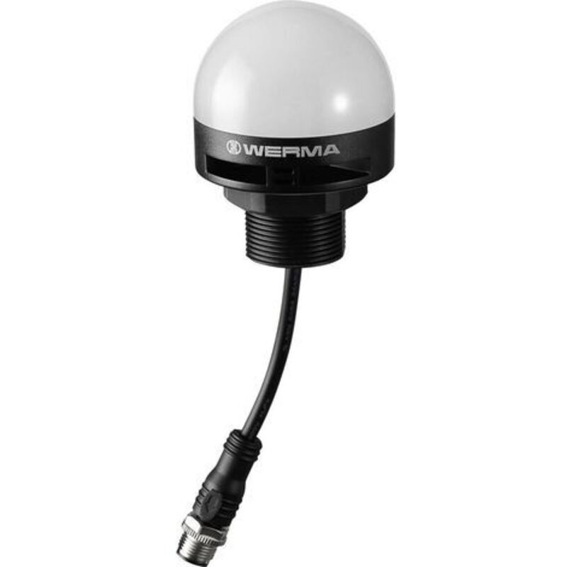 Avertisseur optique led mc rgb 240.110.50 rvb, rouge, jaune, vert, blanc, bleu, violet, turquoise - Werma Signaltechnik