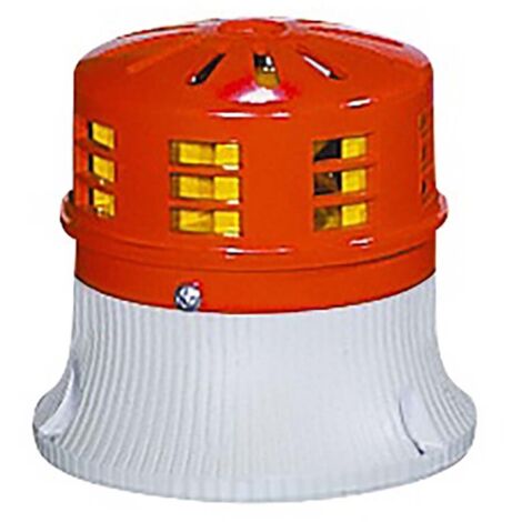 Avertisseur sonore Gris RS PRO, 24 V, rouge, 93dB IP42 ( Prix pour 1 )