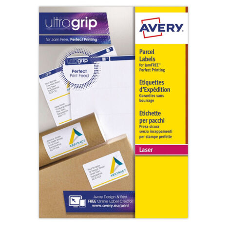 Avery L7173-15 étiquette à imprimer Blanc Imprimante d'étiquette adhésive