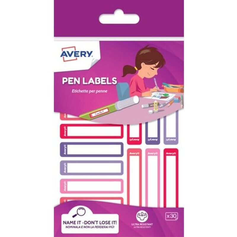 Avery Stationery Labels 50x10 Pack PL PK30