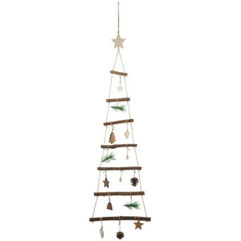Aveto navideño de madera para colgar -