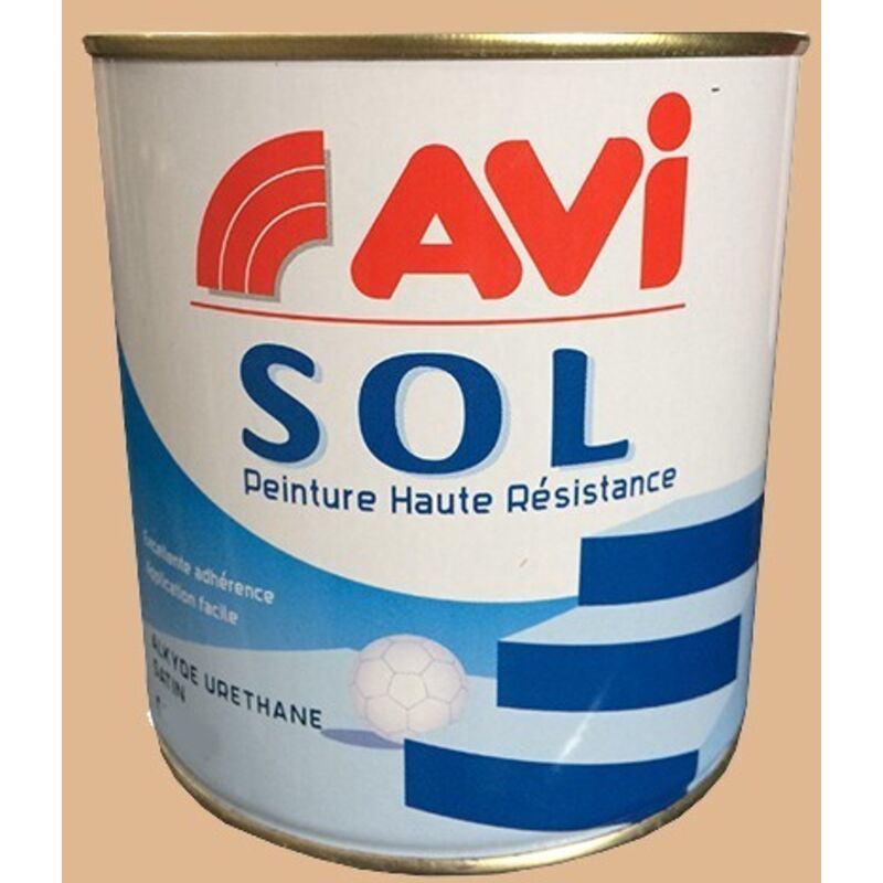 Sol Peinture Glycéro Beige Satin 0,5 l - AVI