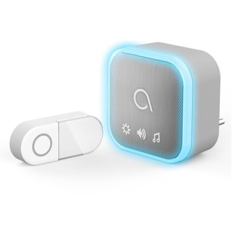 Avidsen campanello wireless retroilluminato led 220v avidsen 102512 senza fili