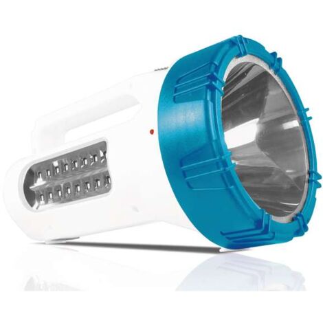 Avidsen Torcia LED Ricaricabile - Nero - 128x213 mm