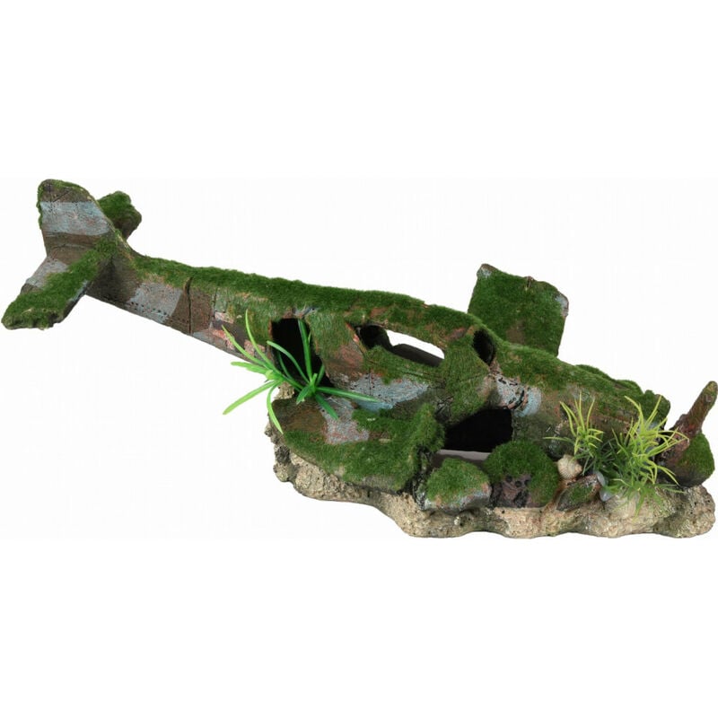 

Avión KOZMA. 35 x 16 x 16 cm. Decoración de acuario.