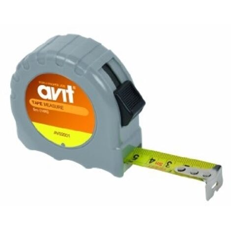 Avit AV02001 nastro metrico in acciaio 5 metri