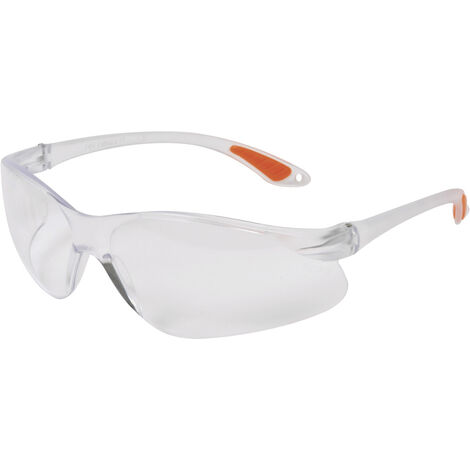 AVIT  AV13024 Schutzbrille  Transparent, Orange EN 166-1 DIN 166-1