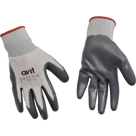 AVIT AV13072  Nitril Arbeitshandschuh Größe (Handschuhe): 9, L EN 397    1 St.