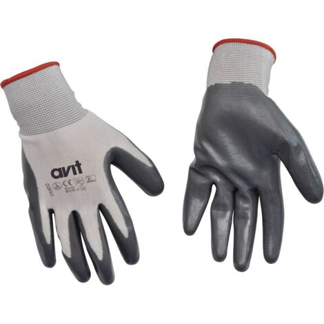 AVIT AV13072 Nitrile Guanto da lavoro Taglia (Guanti): 9, L EN 397 1 pz.