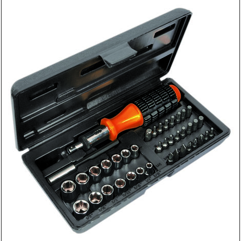 AVIT  Werkstatt Ratschen-Schraubendreher 1/4" (6.3 mm) 57 mm