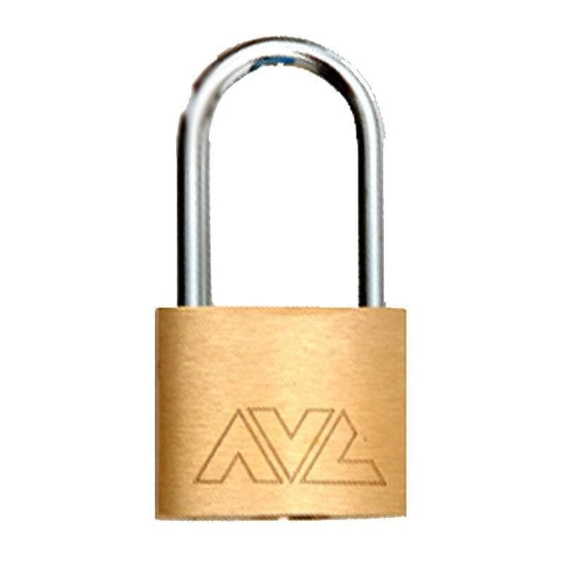 

avl candado laton llaves iguales arco largo 40 mm l140 - Mibricotienda