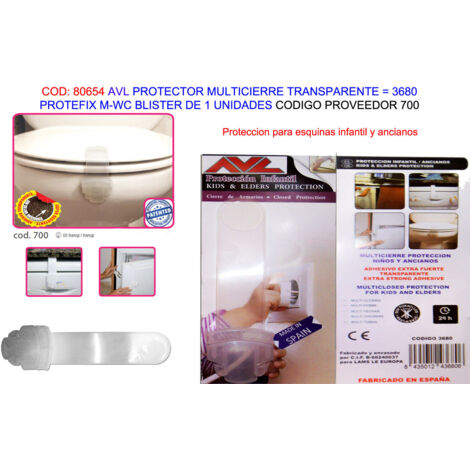Avl protefix multicierre transparente