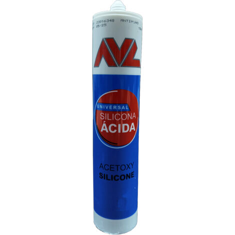AVL SILICONA ACIDA UNIVERSAL ANTIMOHO QUILOSA 280 ML TRANSPARENT