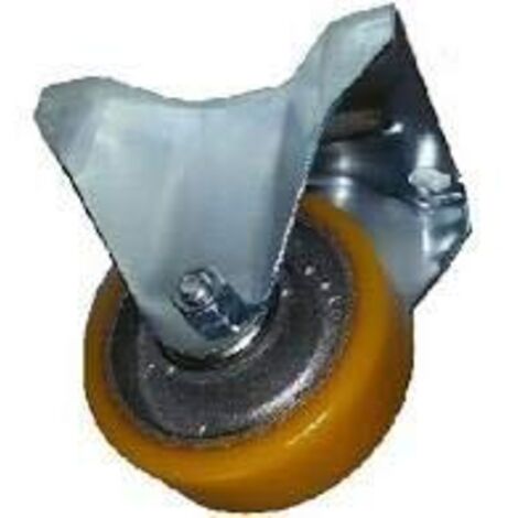 AVO - SUPPORTO PIASTRA FISSO RUOTE IN POLIURETANO DIAM.100X30 ART. 37A