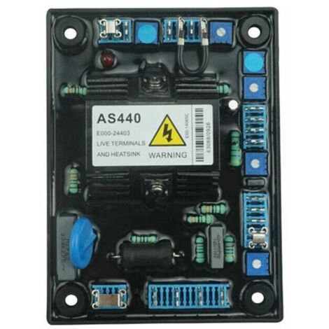 AVR AS440 Automatischer Spannungsregler Generatorregler Generatorset Zubehör Spannungsreglerplatine ESC-Regler