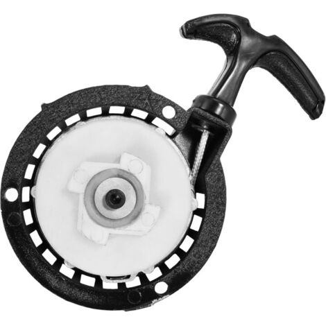 Avviamento a strappo in lega di alluminio per mini moto quad da 47 cc e 49 cc, avviamento a strappo facile in nylon nero