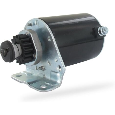 Avviamento elettrico - Pignone a 16 denti - Armatura da 98 mm - Per modelli BRIGGS & STRATTON monocilindrico in alluminio - Parte originale 390838, 391177, 392749, 394805, 494325, 497595, 643054, 6912