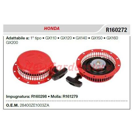 Avviamento HONDA motopompa GX110 120 140 150 160 200 1° TIPO R160272