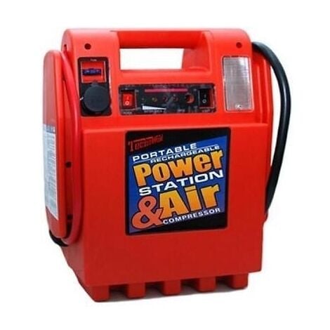 Avviatore d'emergenza/Accumulatore di energia portatile Jump Start 12V TecnoWeld by Awelco - Power 1600