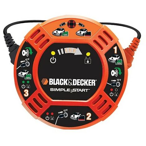 Avviatore di emergenza booster BLACK+DECKER BDBBC2C rosso