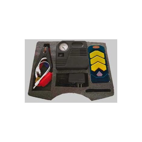Avviatore di emergenza ideal star con compressore ideal star 30000mah