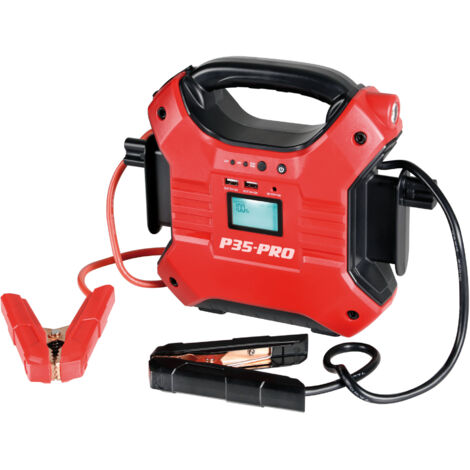 avviatore di emergenza per auto 12/24 v 35000 mah
