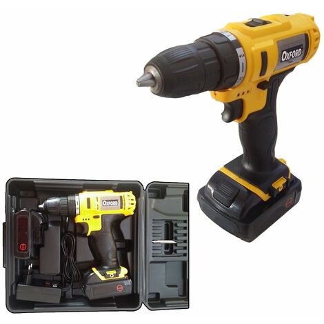 Avvitatore 18V Trapano Batteria A Litio Caricabatterie 2 Batterie Ricaricabile