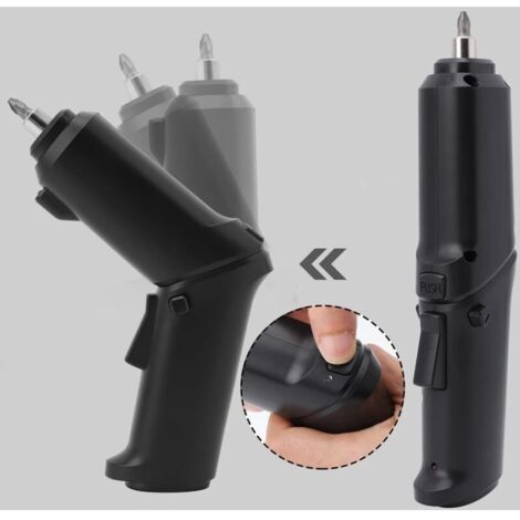 Avvitatore a batteria SJLERST da 3,5 Nm, 1800 mAh 3,6 V con 108 accessori, luce LED e cavo di ricarica USB.