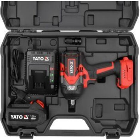 AVVITATORE A IMPULSI 1/2", 18V, 1200 NM, SET