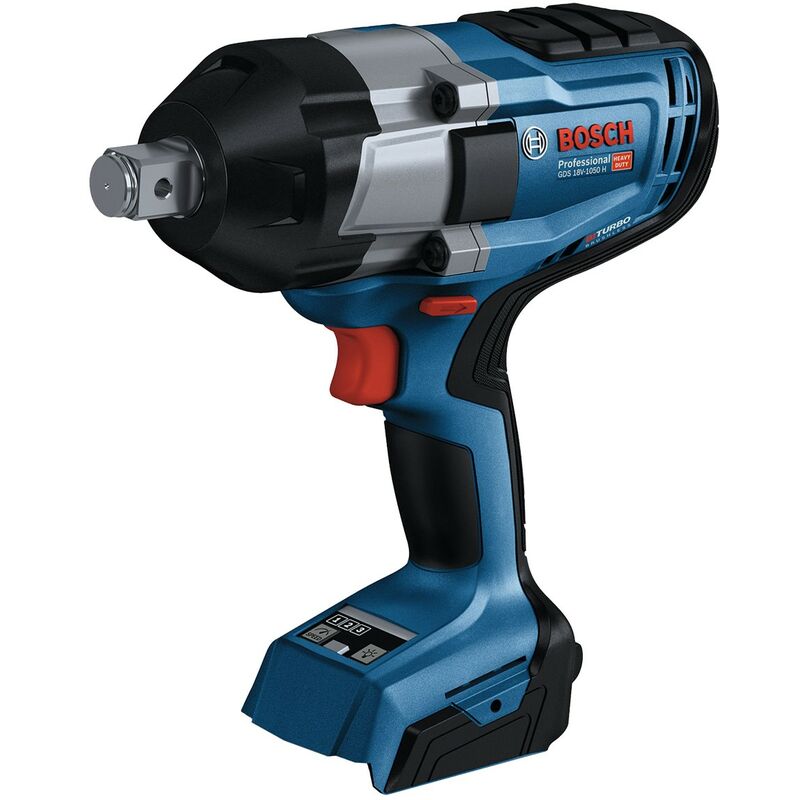 Image of Bosch - Professional biturbo avvitatore a massa battente a batteria gds 18V-1050 h (coppia di serraggio 1.050 Nm, coppia di spunto 1.700 Nm, batterie