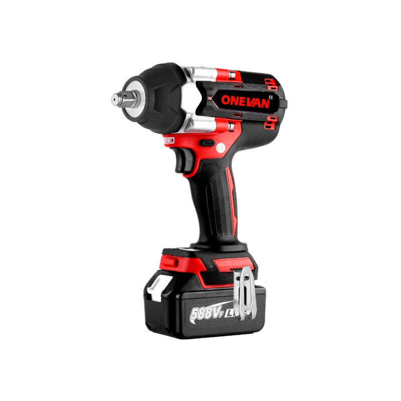 Image of 588VF 1800 N.M Torque Brushless Electric Impact Wrench Ricaricabile Drill Driver Wrench con luce LED per Makita 18V Battery