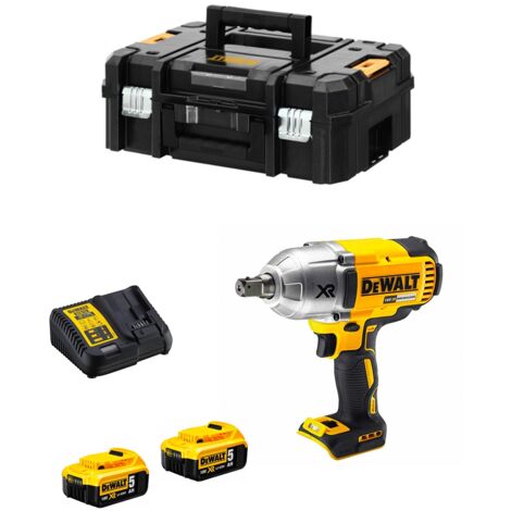 Avvitatore ad Impulsi DeWALT DCF899P2T (2 x 5,0 Ah + DCB107 + TSTAK II)