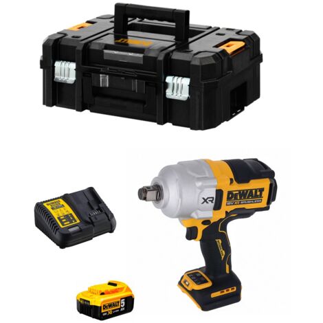 Avvitatore ad Impulsi DeWALT DCF964P1T (1 x 5,0 Ah + DCB115 + TSTAK II)