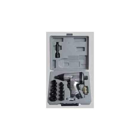 Avvitatore ad impulsi pneumatico ideal star attacco 1/2&quot - 17 pezzi