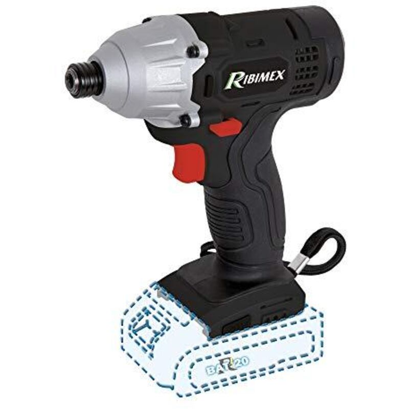 Ribimex - Avvitatore a percussione 20 v - PRBAT20/VCSB