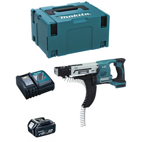 Avvitatore Automatico MAKITA DFR550RTJ1 (1 x 5,0 Ah + DC18RC + MAKPAC 3)