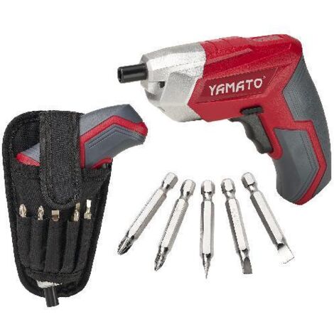 AVVITATORE BATT. LITIO 3,6V YAMATO C/FODERO 5 BITS - (S).