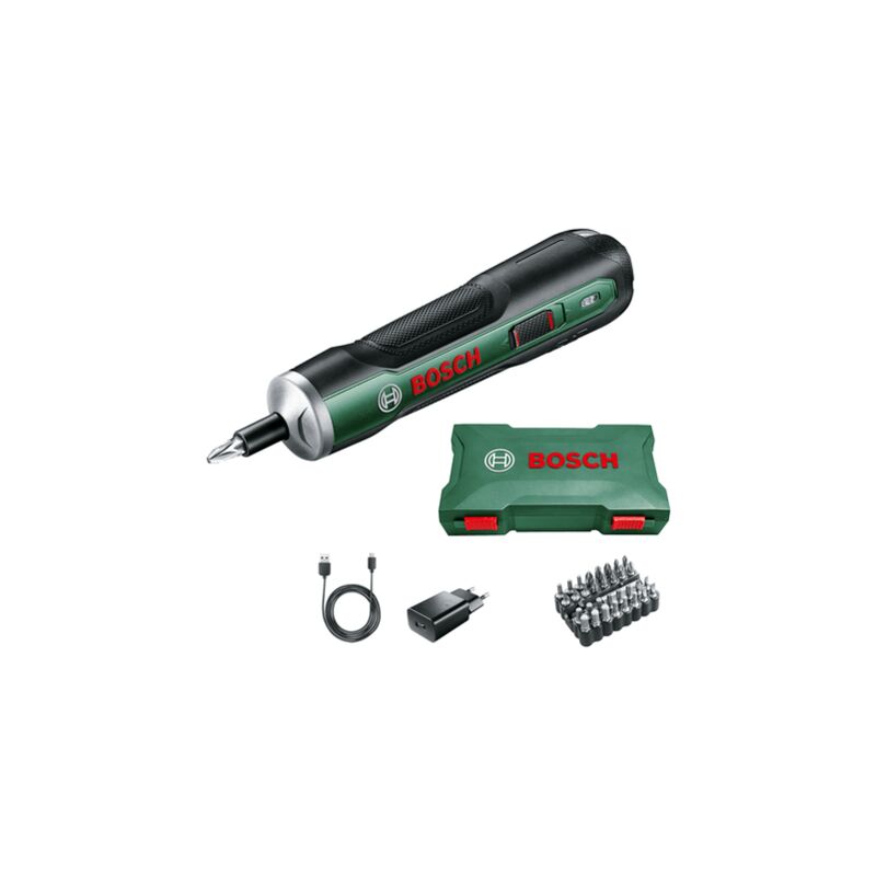 Image of Bosch - Avvitatore Push&Drive a Batteria Ricaricabile con valigetta e accessori